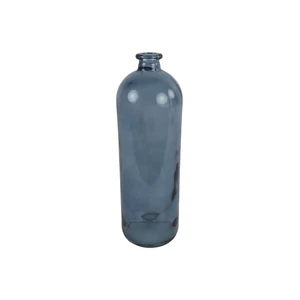 Váza üveg kék Bottle rd Dawn L blue SDDST5325