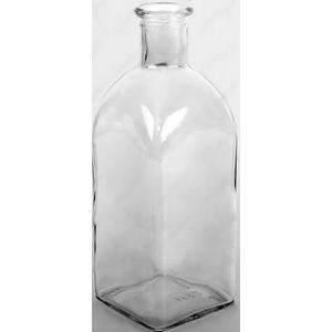 Váza üveg Váza áttetsző 21,5x8cm, színezett üveg, víztiszta 486804