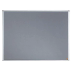 Üzenőtábla alumínium keret 120x90cm NOBO Essentials szürke