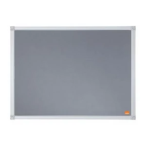 Üzenőtábla alumínium keret 60x45cm NOBO Essentials szürke
