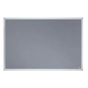 Üzenőtábla alumínium keret 90x60cm NOBO Essentials szürke