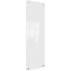 Üzenőtábla üveg fali keskeny 30x90cm NOBO Home fehér