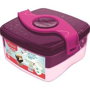 Uzsonnásdoboz Maped Picnik 14×14cm,1,4l Origins pink Iskolaszerek Maped 870101