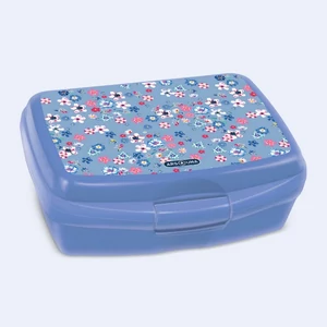 Uzsonnásdoboz Ars Una 24'' Pearl Blossom blue (5376) 24 52543760 zárható műanyag uzsonnás doboz