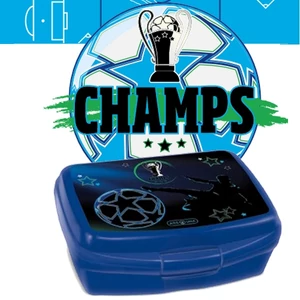 Ars Una uzsonnásdoboz 25' Champs (5460) 25 52544606 zárható műanyag uzsonnás doboz