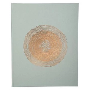 Vendégkönyv Exacompta 27x22 cm, 50 lap, Ellipse, zöld 