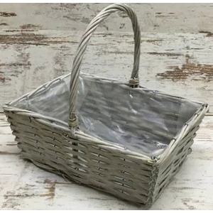 Vessző Fonott tál kicsi tégla formájú 30x23x12/30 szögletes