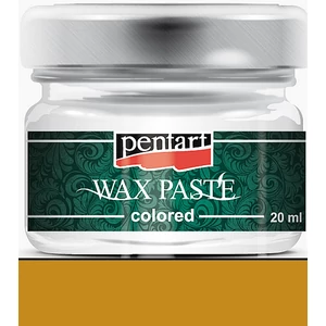 Dekor viaszpaszta 20ml Pentart sárga 20 ml