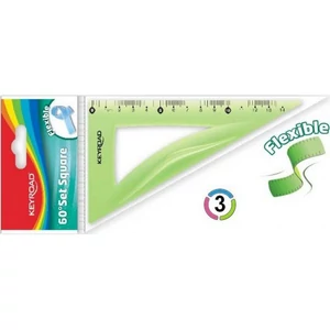 Vonalzó 14cm Keyroad KR970958 flexibilis 60 fokos Iskolaszezonos termék