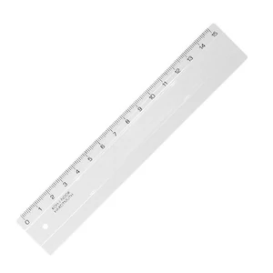 Vonalzó 15cm egyenes Koh-I-Noor 742500 műanyag átlátszó iskolaszer- tanszer