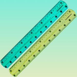 Vonalzó 30cm-es CFS FLEX Cool for School flexibilis vonalzó ICO iskolaszezonos termék - Papiron
