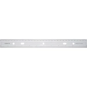 Vonalzó 30cm Átlátszó csomagolt
