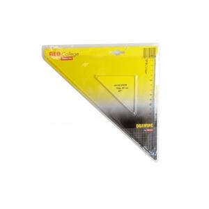 Vonalzó háromszög 45° 30cm Aristo GEOCollege víztiszta AH23430