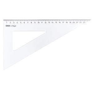Vonalzó 60° 25cm Aristo GEOCollege víztiszta AH23625