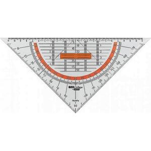 Vonalzó Aristo H.szög - GEOCollege 25 cm Fogóval Geometriai / Áttetsző