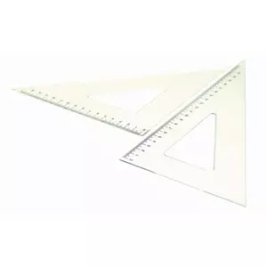 Vonalzó háromszög 45° 16cm műanyag Educa iskolaszezonos termék