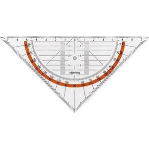 Vonalzó Rotring Vonalzó CENTRO GEOM. 16 cm háromszögletű