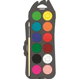 Vízfesték 12 Maped 30mm-es korongos + ecset Iskolaszerek Maped 811520