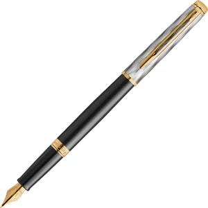 Waterman Hemisphere töltőtoll Deluxe Special Edition Reflections Of Paris fekete cizellált arany klipsz