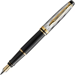 Waterman Expert töltőtoll Deluxe Special Edition Reflections Of Paris fekete cizellált arany klipsz