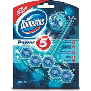 WC fertőtlenítő Domestos Power 5 óceán Toalett- és szanitertisztító szerek