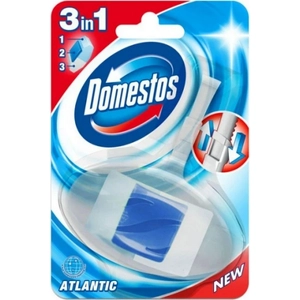 WC illatósító Domestos frissítő rúd, illatgéllel,40g3in1 KHT610 Toalett- és szanitertisztító szerek
