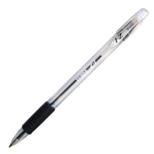 Toll Zebra Z-1 fekete kupakos golyóstoll 0,7mm 