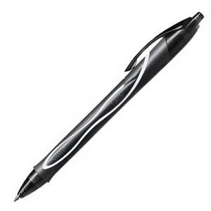 Zseléstol 0,3mm nyomógombos BIC Gel-ocity Quick Dry fekete