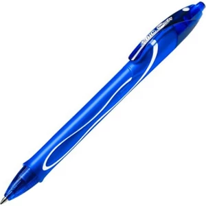 Zseléstol 0,3mm nyomógombos BIC Gel-ocity Quick Dry kék