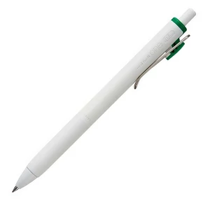 Zseléstoll 0,25mm Uni zöld nyomógombos, Uni-ball one, zöld 