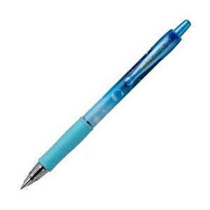 Zseléstoll 0,32mm Pilot nyomógombos, G-2 Blue Bubble, kék