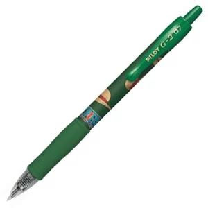 Zseléstoll 0,32mm Pilot nyomógombos, G-2 One Piece, zöld