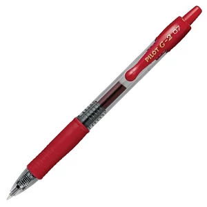 Zseléstoll 0,32mm Pilot nyomógombos, G-2, piros 