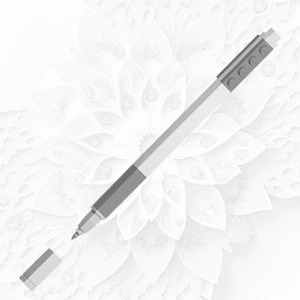 Zseléstoll, 0,7 mm LEGO szürke