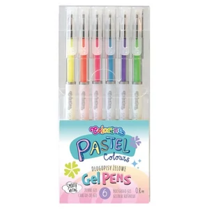 Zseléstoll készlet Colorino 6színű készlet pasztell