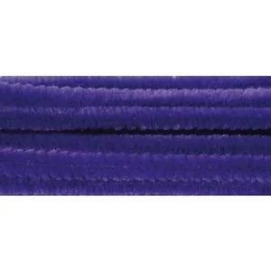 Zsenília 6mm középlila 6x300mm, 100db/csomag