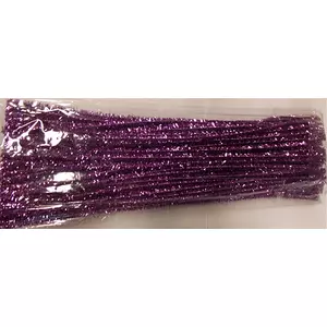 Zsenília metál lila 10db/csomag - metál, lila