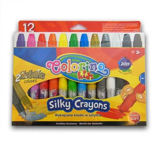 Zsírkrétakészlet Colorino 12 db ,extra lágy ,3+ megszűnő