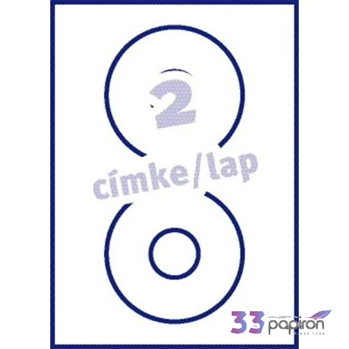 Etikett Apli CD/DVD fedőetikett 10166 LCA10165