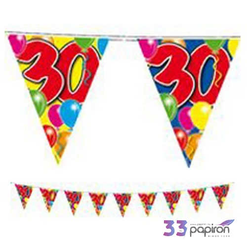 Party banner lufis 30 Szülinapi számos 10m-es