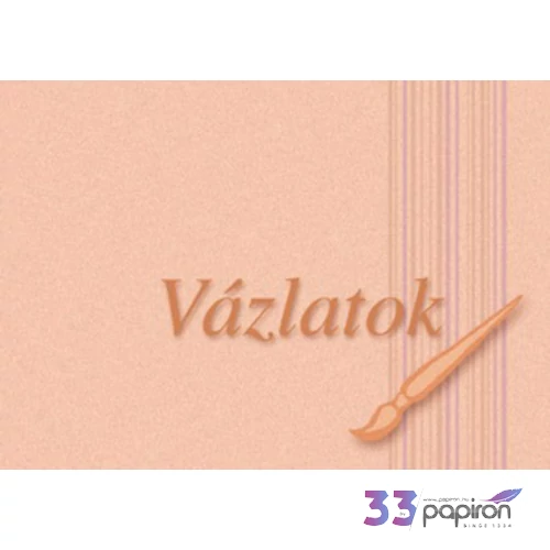 Vázlatfüzet B4 famentes spirálos 32 fehérlapos iskolaszezonos termék