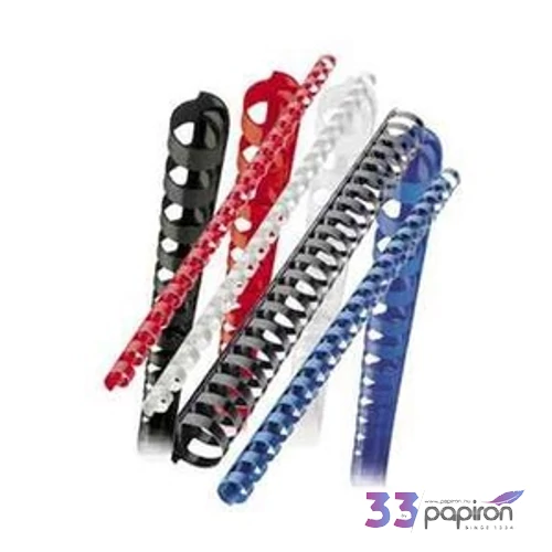 Spirál 8mm piros Fornax 21-40 lap