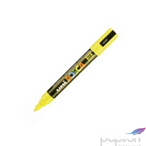 Decormarker POSCA 5M 1, 8-2,5mm vízbázisu sárga Írószerek UNI-BALL PC-5M YELLOW