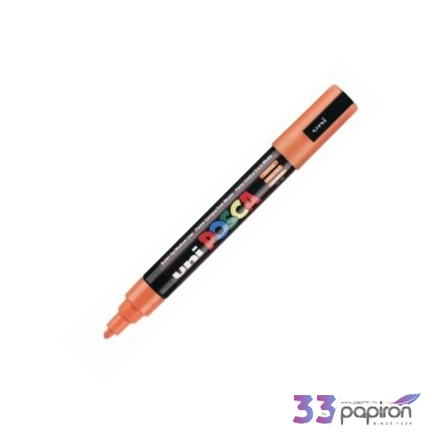 Decormarker UNI-BALL Posca 1, 8-2,5mm vízbázisu akril marke narancs Írószerek UNI Posca  PC-5M ORANGE