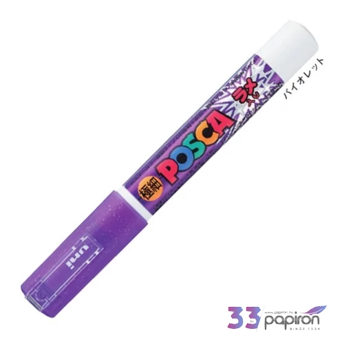 Decomarker Uni-Ball POSCA 0,7-1mm vízbázisu akril markerb lila Írószerek UNI Posca PC-1M