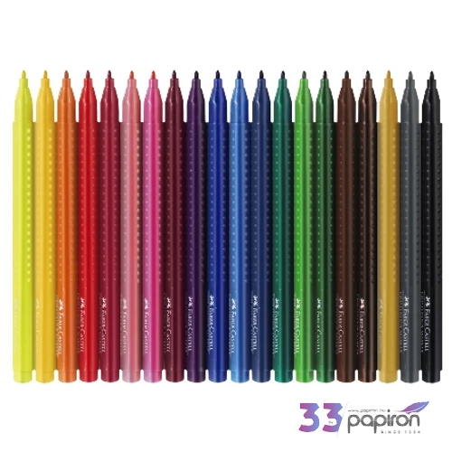 Faber-Castell filckészlet 20db Grip rostiron 155320 155320