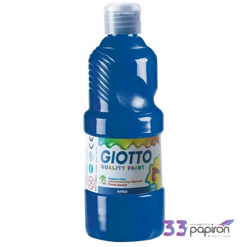 Tempera 500ml Giotto középkék 5353-17 iskolaszezonos termék