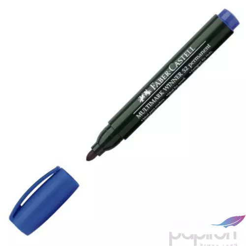 Faber-Castell alkoholos filc 52 kerek hegyű kék -2,8mm 157851