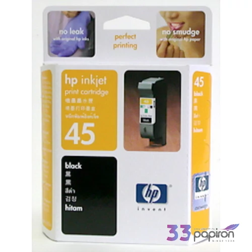 Festékpatron HP fekete Nr.45 42ml