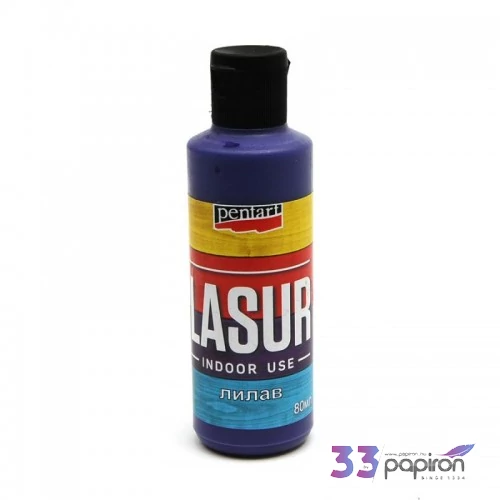 Lazúr beltéri 80ml lila Pentart 8577